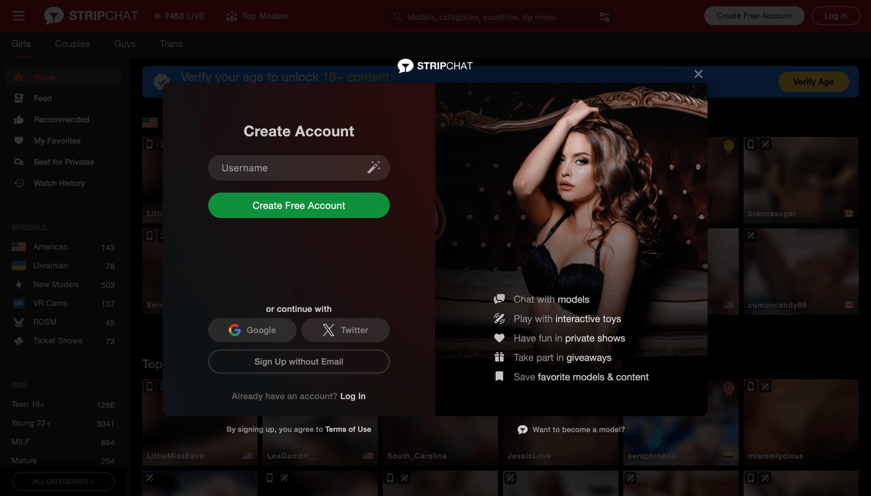 stripchat united states